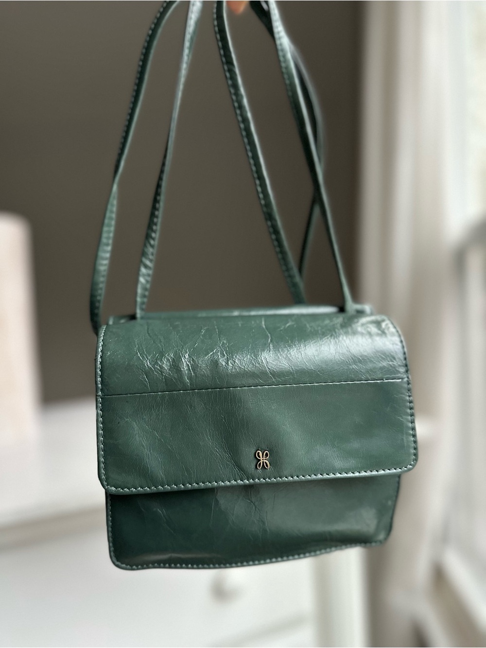 HOBO International Leather Crossbody Wallet Bag